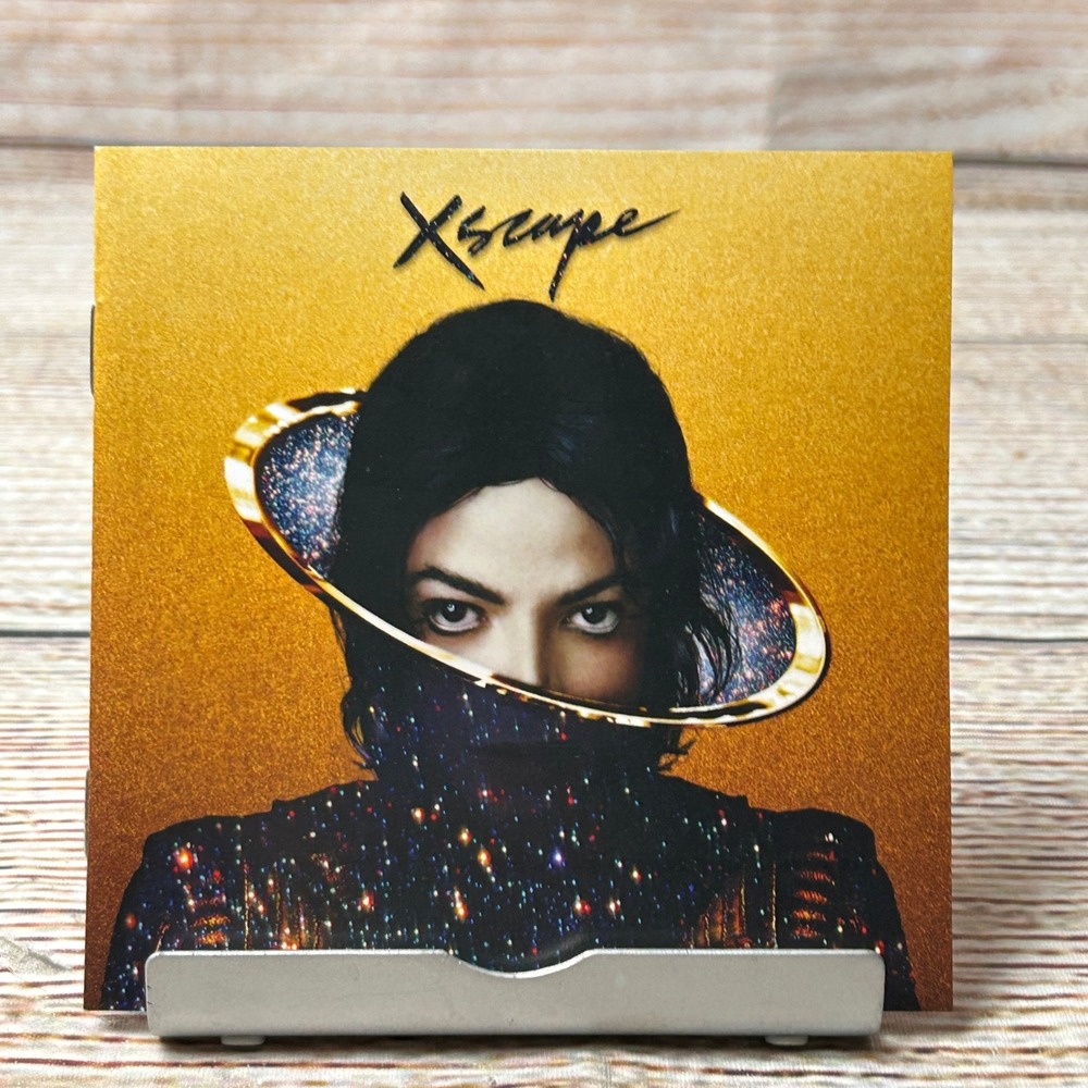 Michael Jackson Xscape Deluxe Edition CD DVD Set 88843-06676-2 Gold Digipak 2014